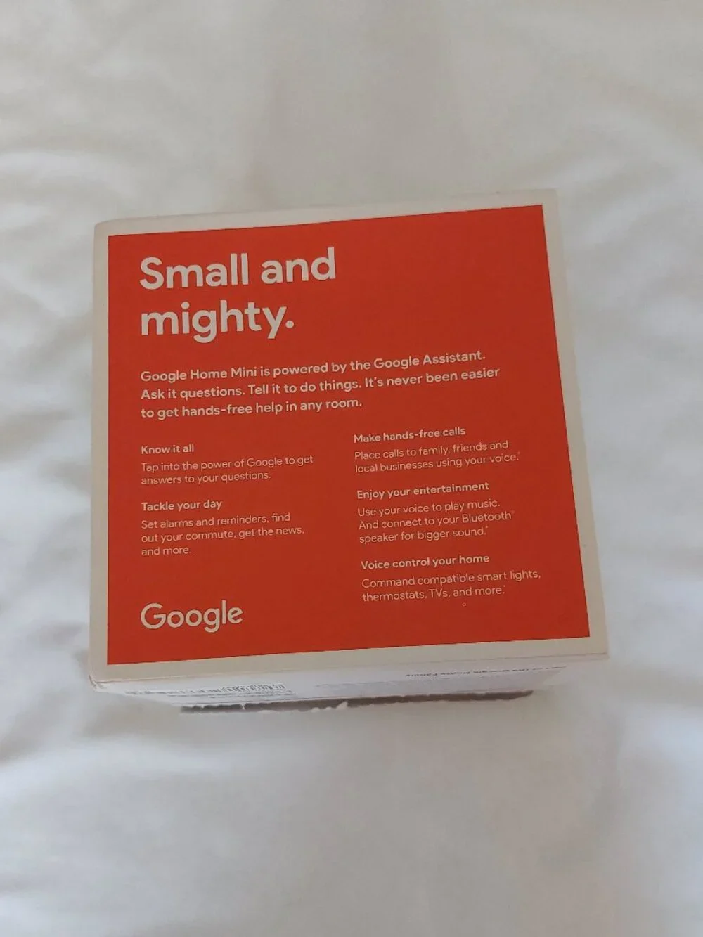 Google Home Mini - Coral